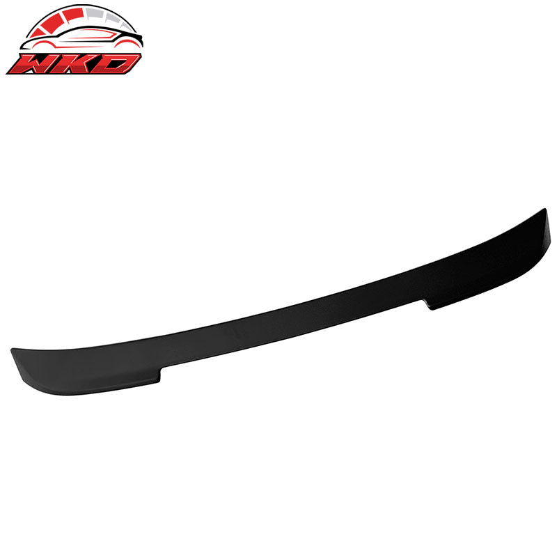 Fits 15-23 Ford Mustang Coupe MK6 R Style Rear Roof Spoiler Wing Matte Black ABS