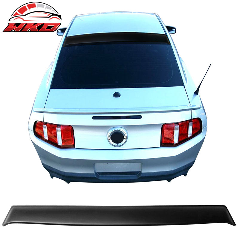 Wholesale 05-14 Ford Mustang Coupe Rear Window Roof Spoiler Visor Matte Black - PP