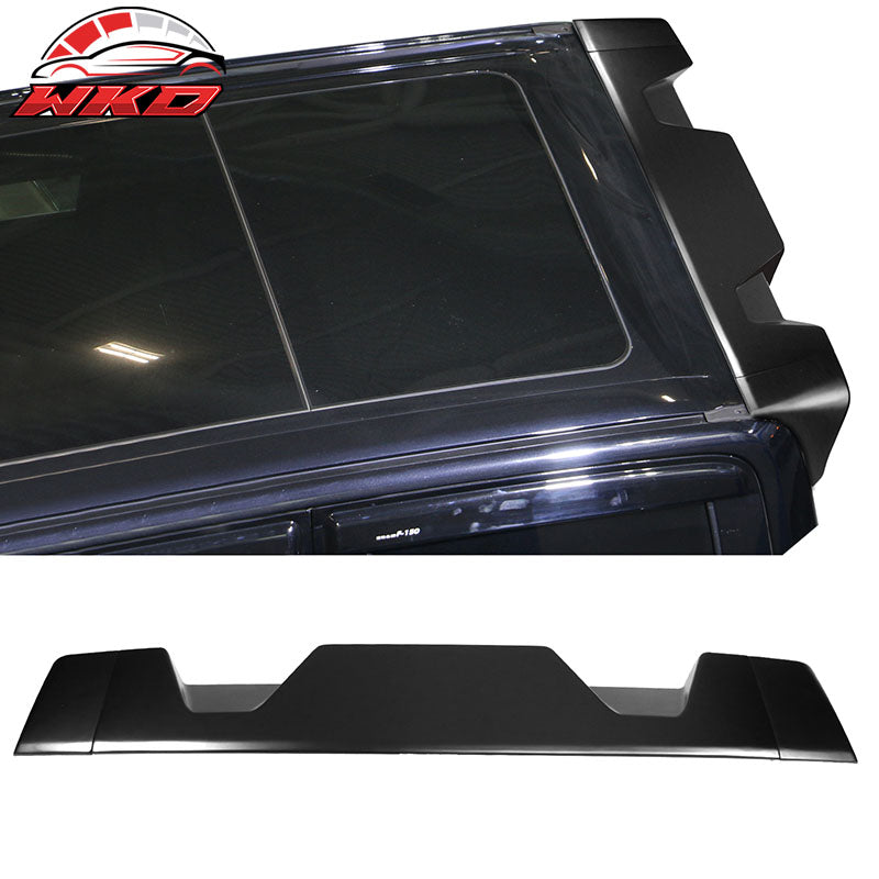 Fits 09-14 Ford F-150 All Cab & Bed Size Matte Black IKON Style Roof Spoiler ABS