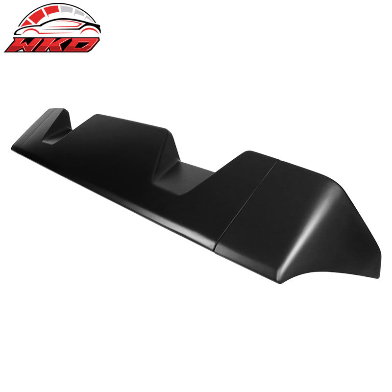 Fits 09-14 Ford F-150 All Cab & Bed Size Matte Black IKON Style Roof Spoiler ABS