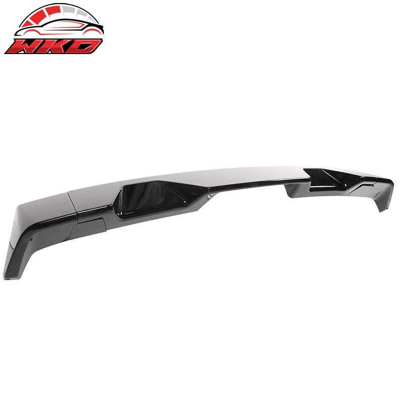 Fits 09-14 Ford F-150 Gloss Black IKON Style Roof Spoiler ABS