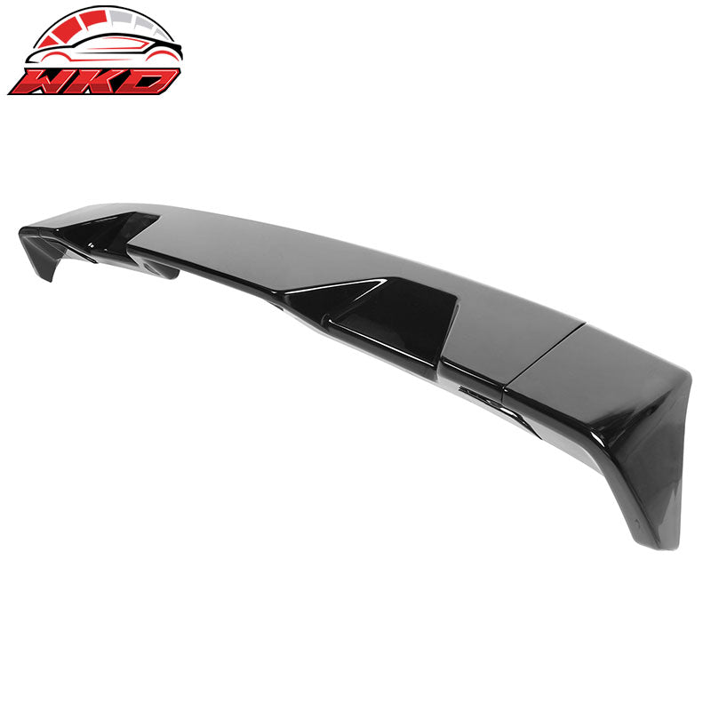 Fits 09-14 Ford F-150 Gloss Black IKON Style Roof Spoiler ABS
