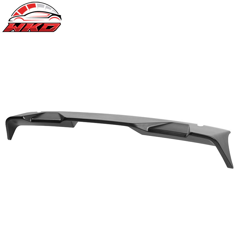 Fits 15-20 Ford F-150 All Cab & Bed Size Matte Black IKON Style Roof Spoiler ABS