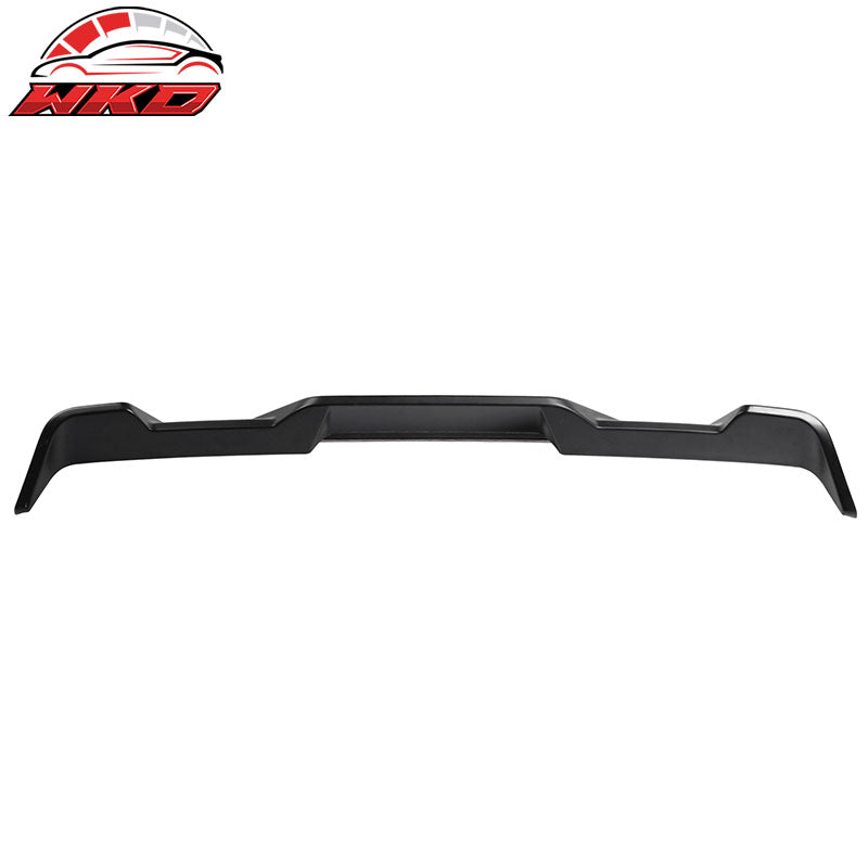Fits 15-20 Ford F-150 All Cab & Bed Size Matte Black IKON Style Roof Spoiler ABS