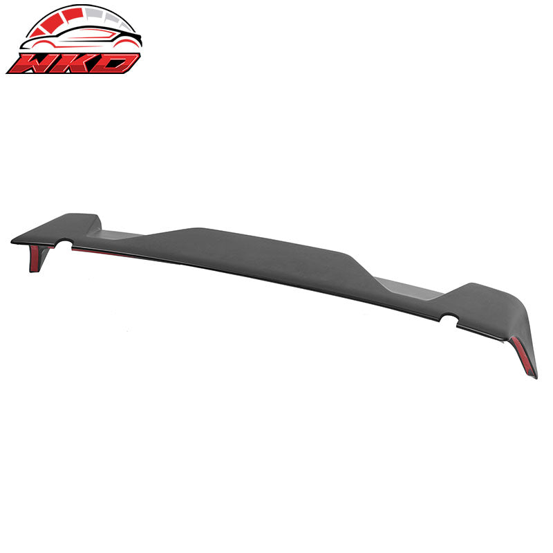 Fits 15-20 Ford F-150 All Cab & Bed Size Matte Black IKON Style Roof Spoiler ABS