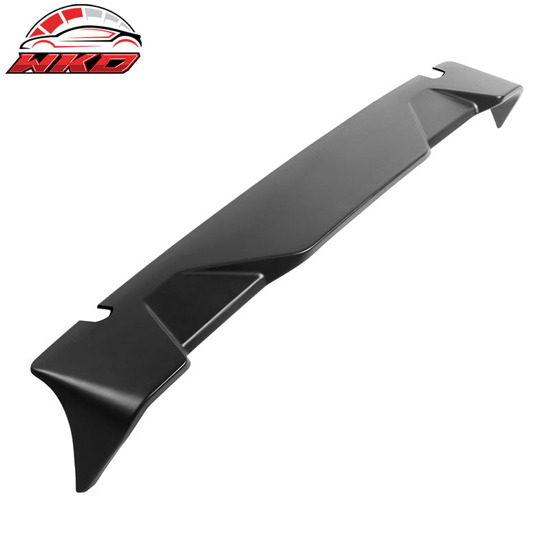 Fits 15-20 Ford F-150 All Cab & Bed Size Matte Black IKON Style Roof Spoiler ABS