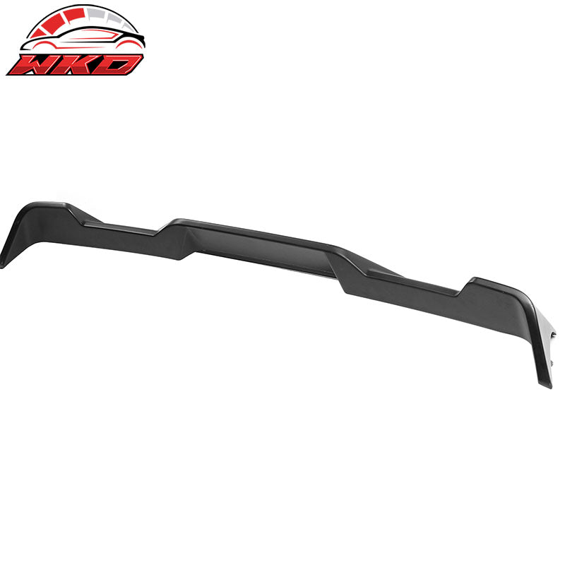 Fits 15-20 Ford F-150 All Cab & Bed Size Matte Black IKON Style Roof Spoiler ABS