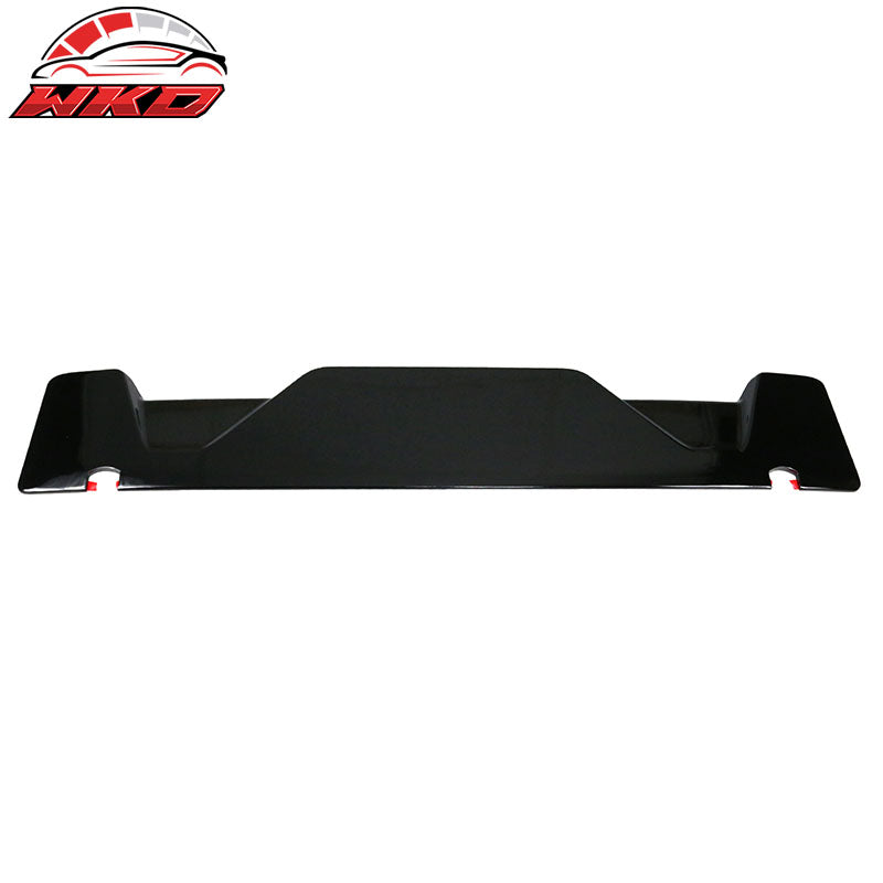 Fits 15-20 Ford F-150 All Cab & Bed Size Gloss Black IKON Style Roof Spoiler ABS