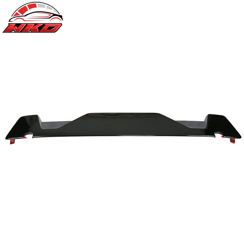Fits 15-20 Ford F-150 All Cab & Bed Size Gloss Black IKON Style Roof Spoiler ABS