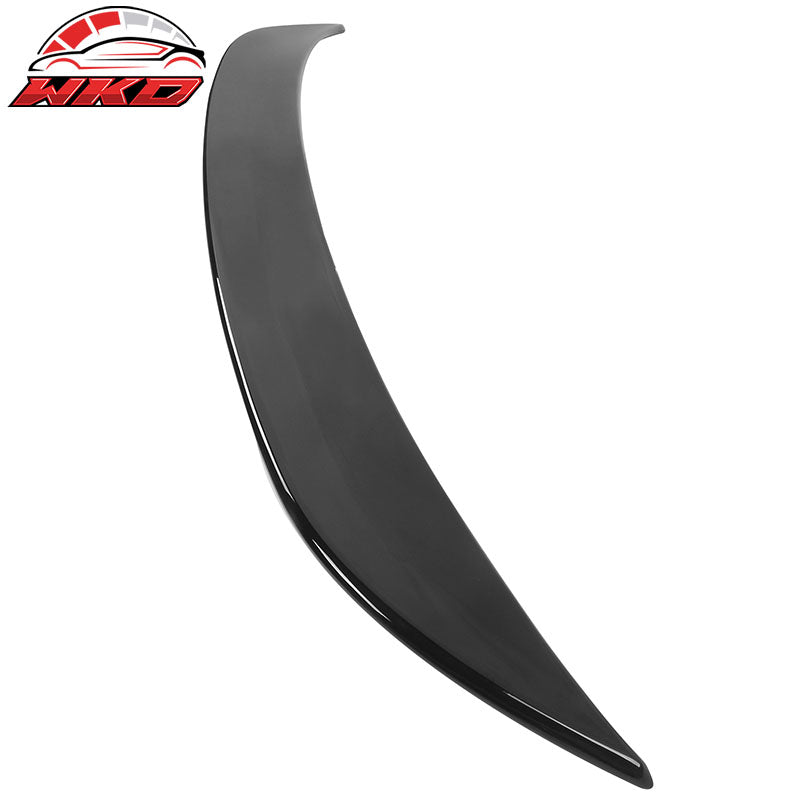 Fits 21-26 Ford Mustang Mach-E IKON Roof Window Spoiler Lip Wing ABS Gloss Black