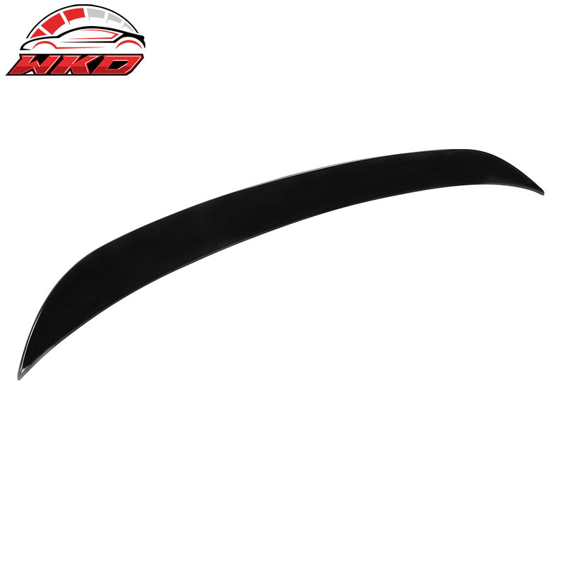 Fits 21-26 Ford Mustang Mach-E IKON Roof Window Spoiler Lip Wing ABS Gloss Black