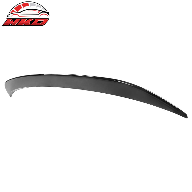 Fits 21-26 Ford Mustang Mach-E IKON Roof Window Spoiler Lip Wing ABS Gloss Black
