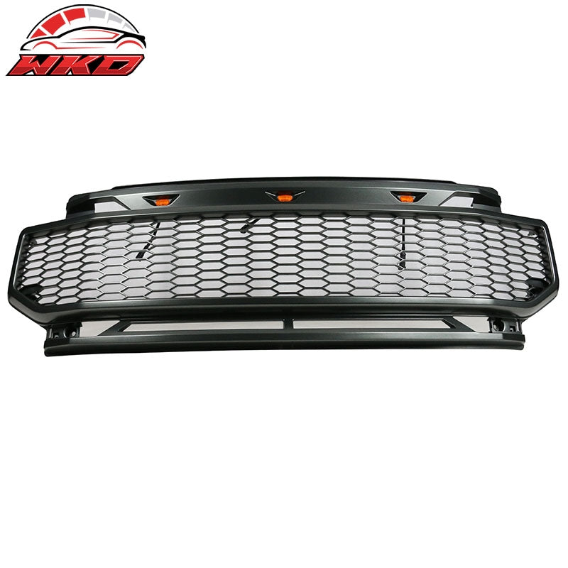 Fits 20-22 Ford F250 F350 F450 F550 F600 Super Duty R Style Front Bumper Grille