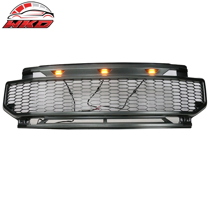Fits 20-22 Ford F250 F350 F450 F550 F600 Super Duty R Style Front Bumper Grille
