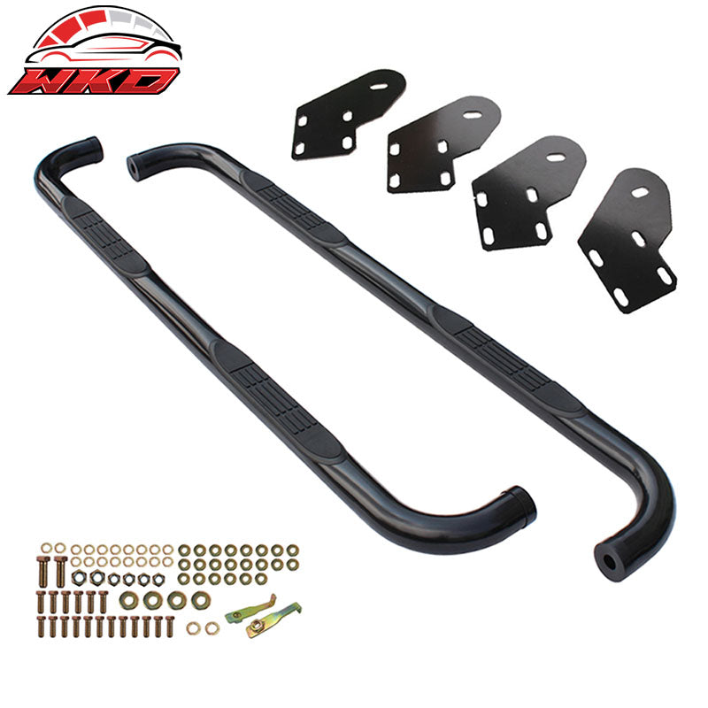 Fits 99-16 F250 F350 F450 F550 Super Duty 3" Side Step Nerf Bar Running Boards