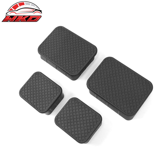 21-25 Ford Bronco 2/4 Door Front Axle Plug Crash Bar End Caps Black TPE 4PC | Wholesale