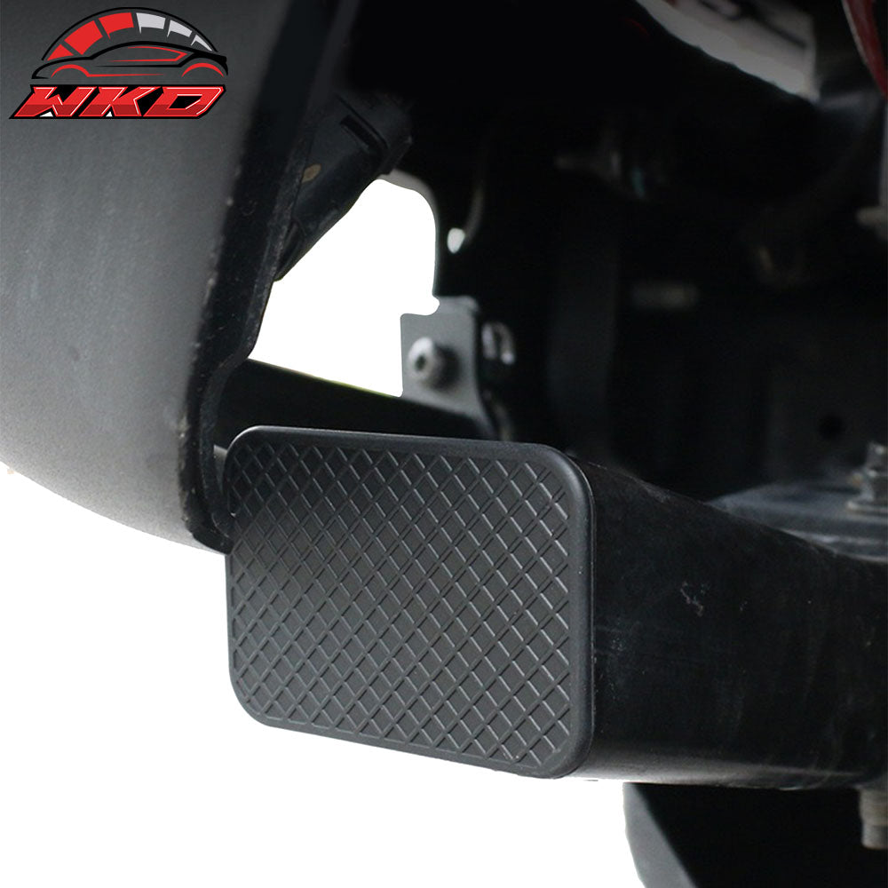 Fits 21-25 Ford Bronco 2/4 Door Front Axle Plug Crash Bar End Caps Black TPE 4PC