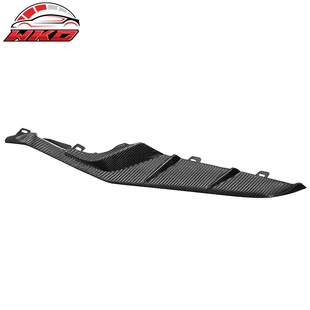 Fits 23-25 Chevrolet Corvette C8 Z06 Front Bumper Canard Splitters Carbon Fiber
