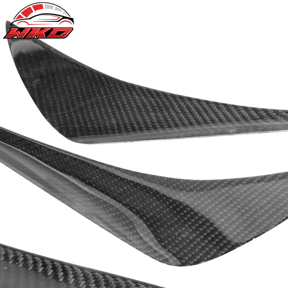 Closeout! Fits 17-20 Subaru BRZ Toyota 86 GT86 Front Bumper Canards Carbon Fiber