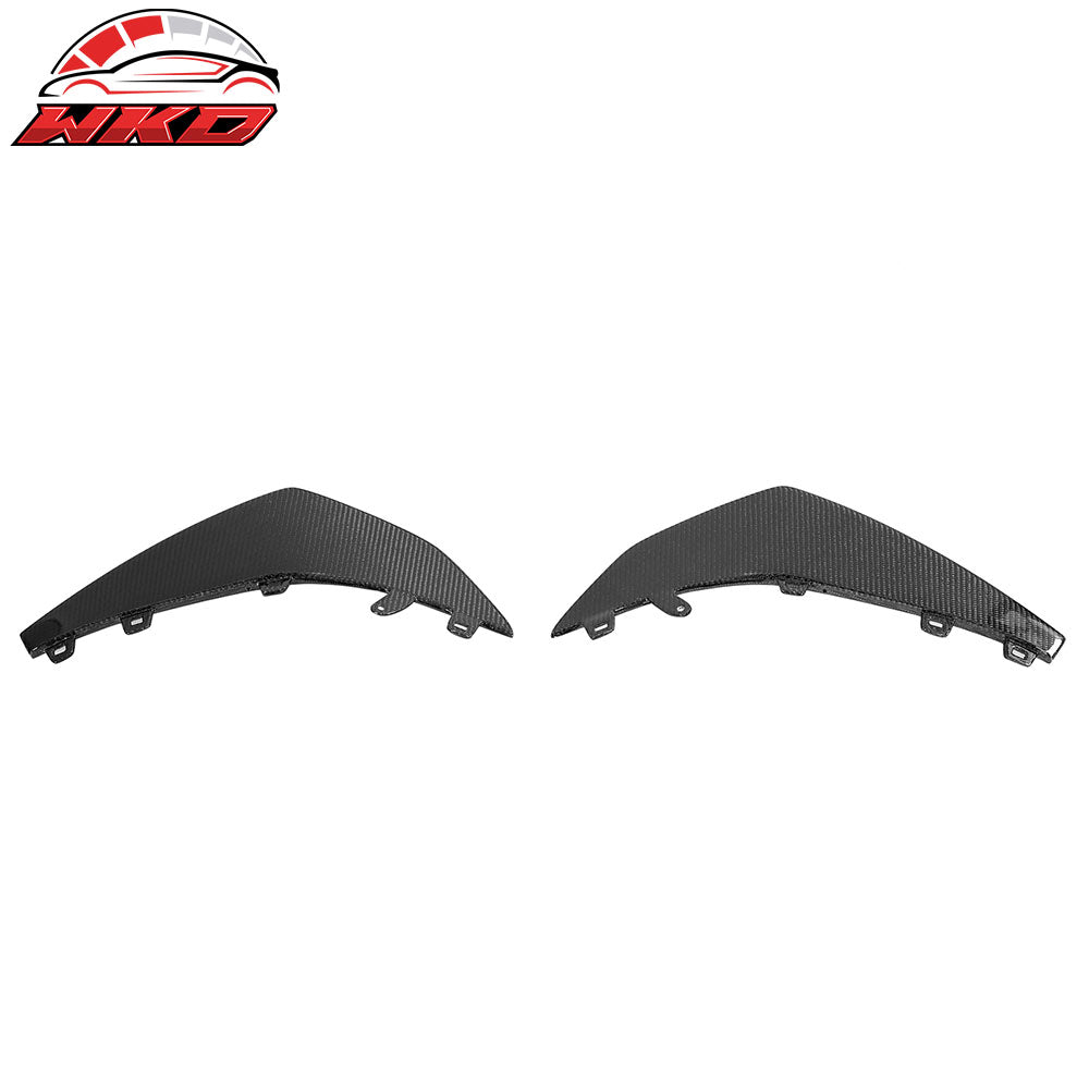 23-25 Chevrolet Corvette C8 Z06 E-Ray ZR1 Front Bumper Canards Carbon Fiber | Wholesale