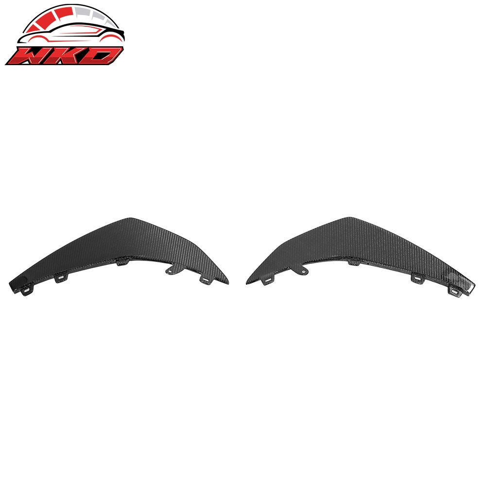 23-26 Chevrolet Corvette C8 Z06 E-Ray ZR1 Front Bumper Canards Carbon Fiber | Wholesale