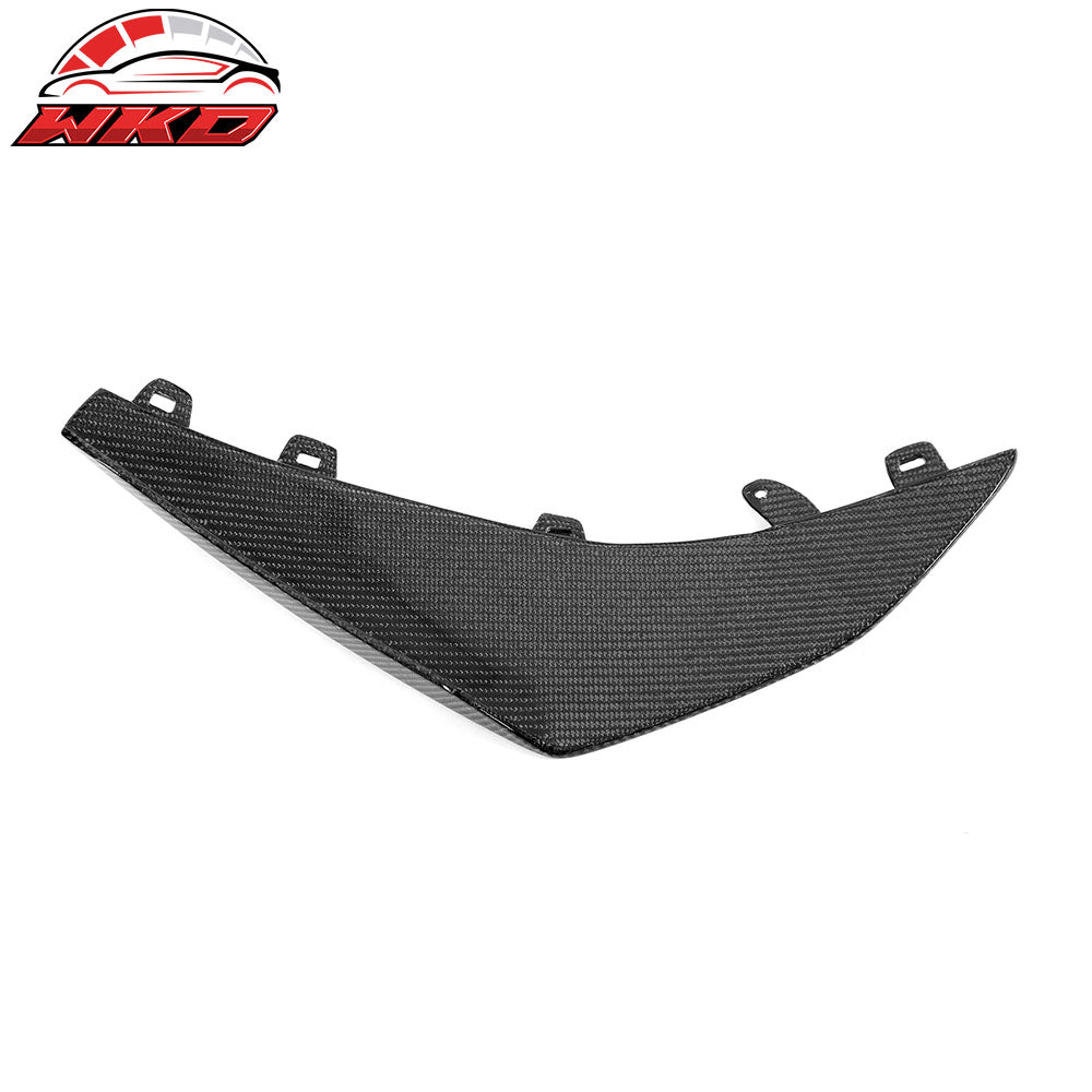 Fits 23-25 Chevrolet Corvette C8 Z06 E-Ray ZR1 Front Bumper Canards Carbon Fiber