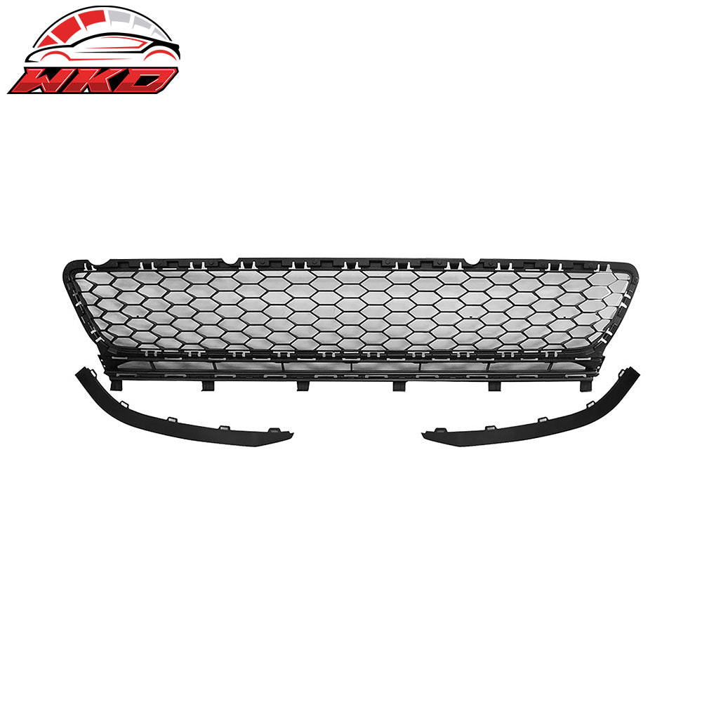 Fits 15-17 Golf 7 MK7 GTI Type Front Bumper Conversion + Grill Logo Badge Base