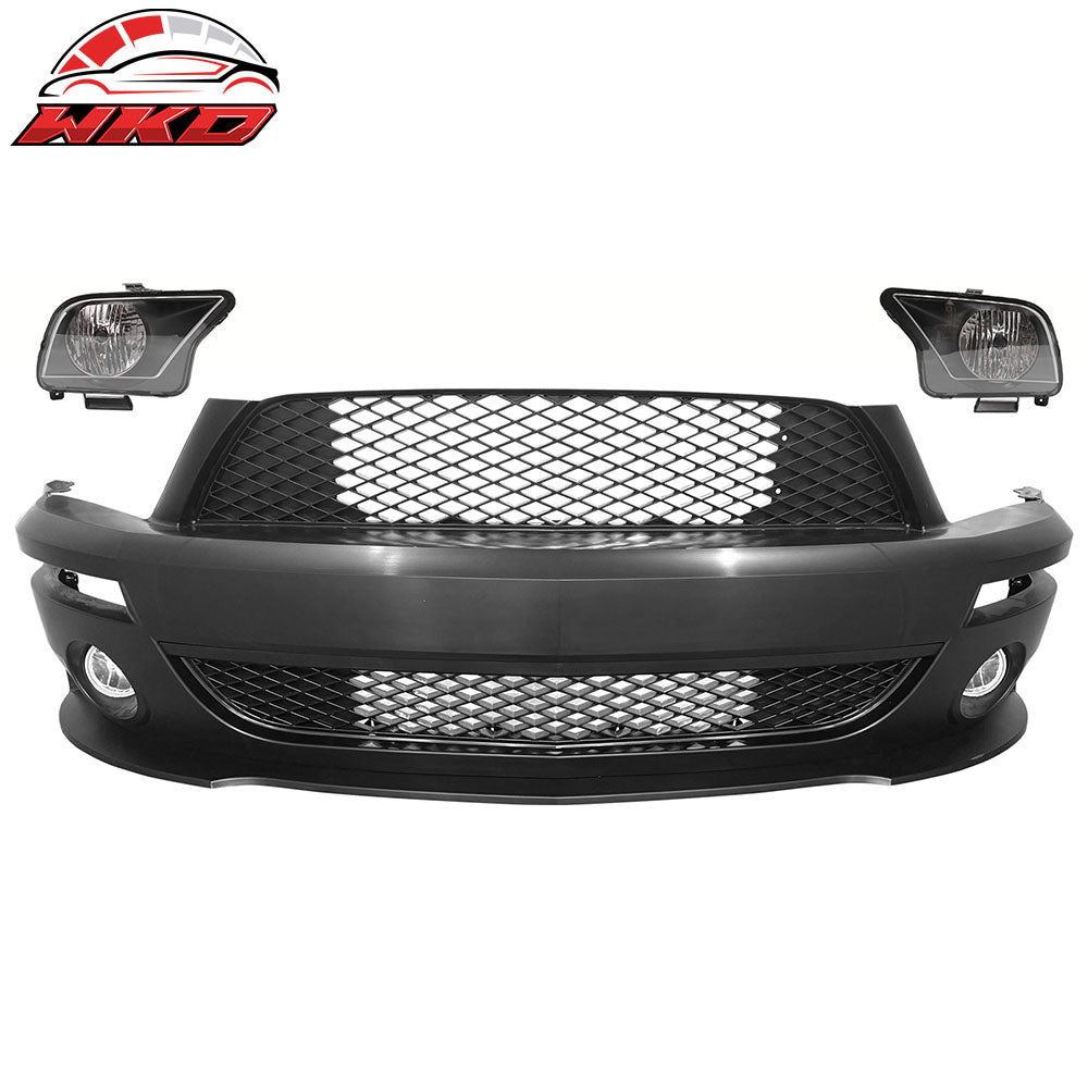 05-09 Ford Mustang GT V6 Shelby GT500 Front Bumper Conversion W/ Headlights | Wholesale