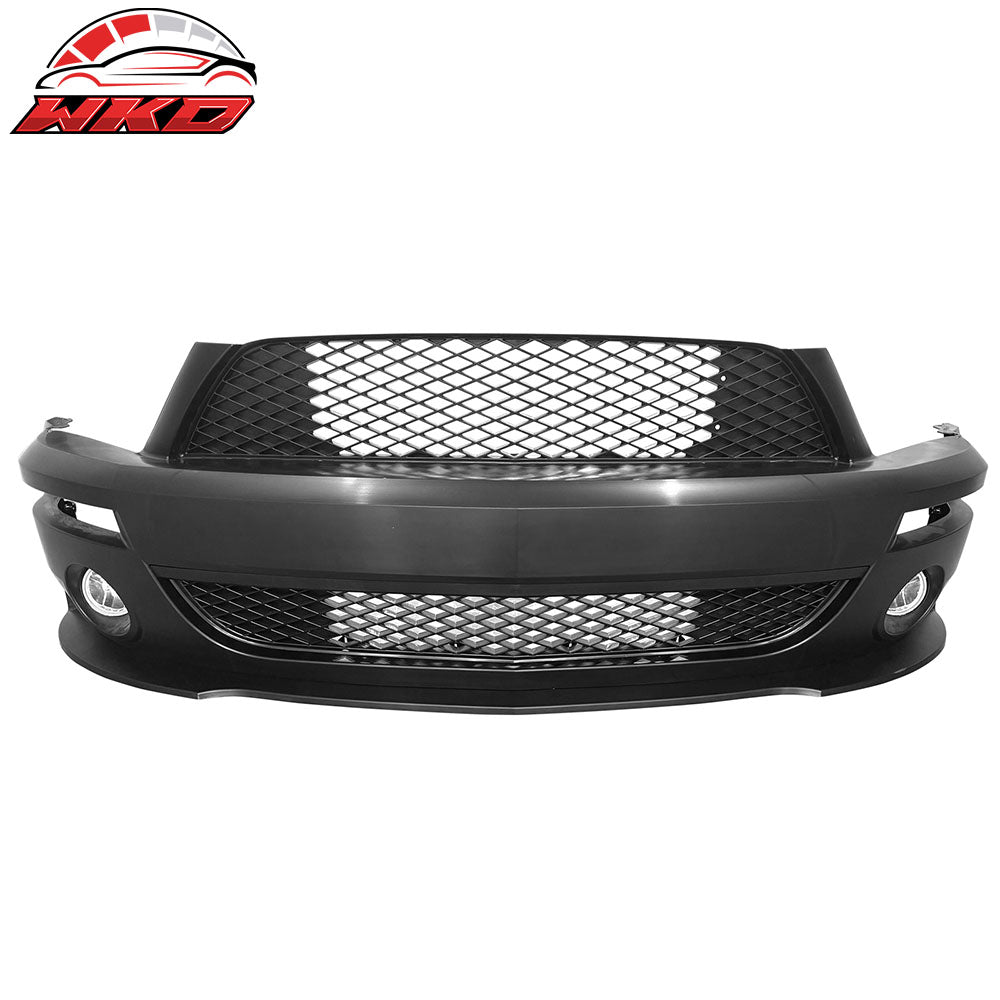 Fits 05-09 Ford Mustang GT V6 Shelby GT500 Front Bumper Conversion W/ Headlights
