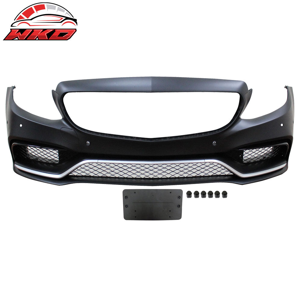 15-18 Benz W205 C-Class C63 AMG Style Front Bumper Cover Conversion Kits PP | Wholesale