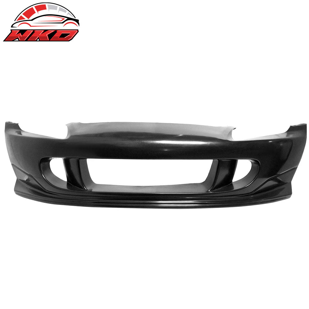 00-09 Honda S2000 R1 Style Front Bumper Cover Conversion Unpainted Black PU | Wholesale