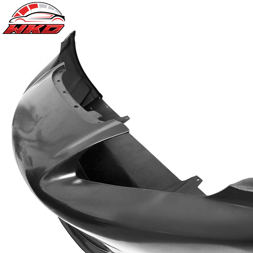 Fits 00-09 Honda S2000 R1 Style Front Bumper Cover Conversion Unpainted Black PU