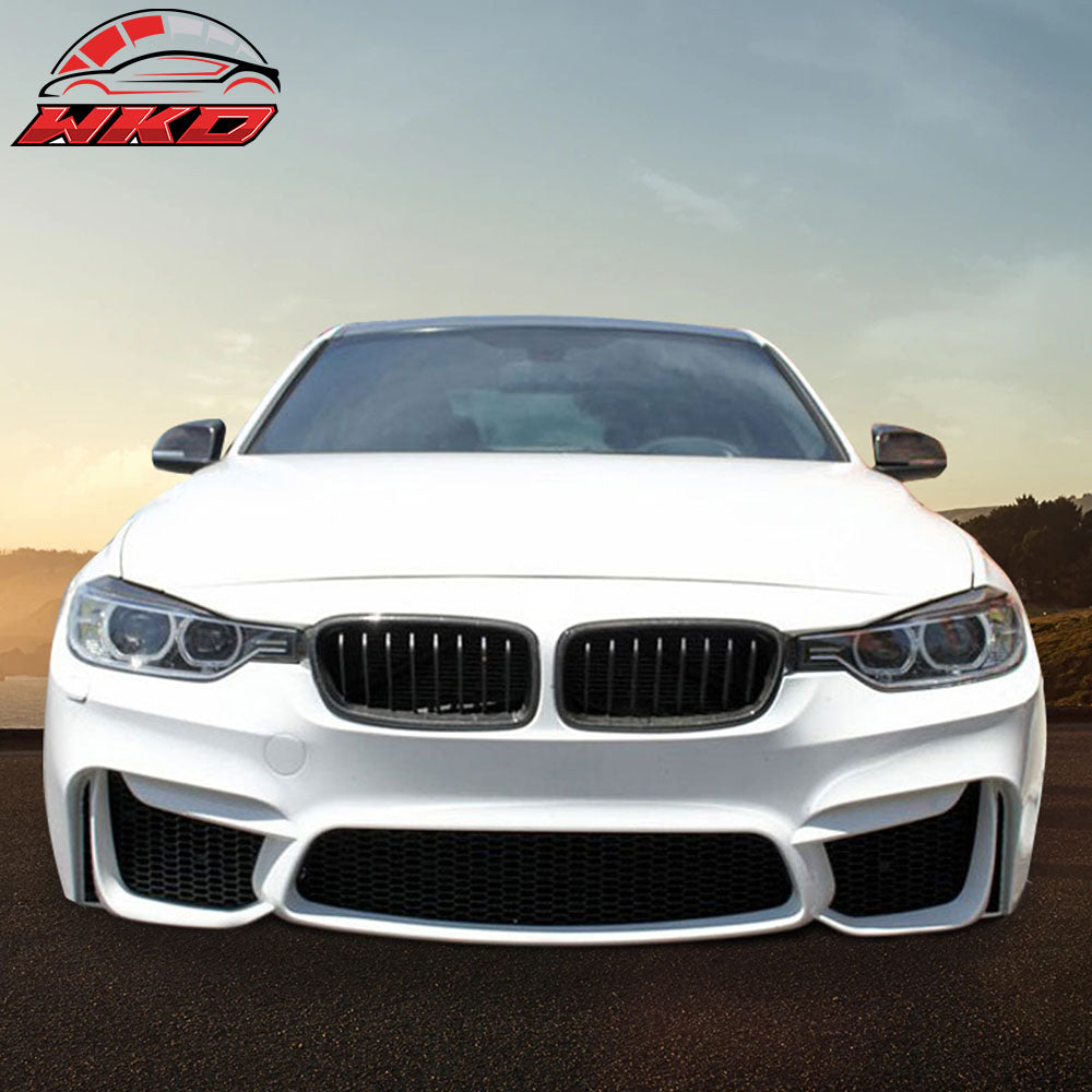 Fits 12-18 BMW F30 3 Series M3 Style Front Bumper Cover Conversion Replacement
