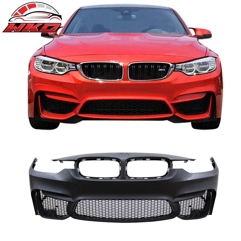 Fits 12-18 BMW F30 3 Series M3 Style Front Bumper Cover Conversion Replacement