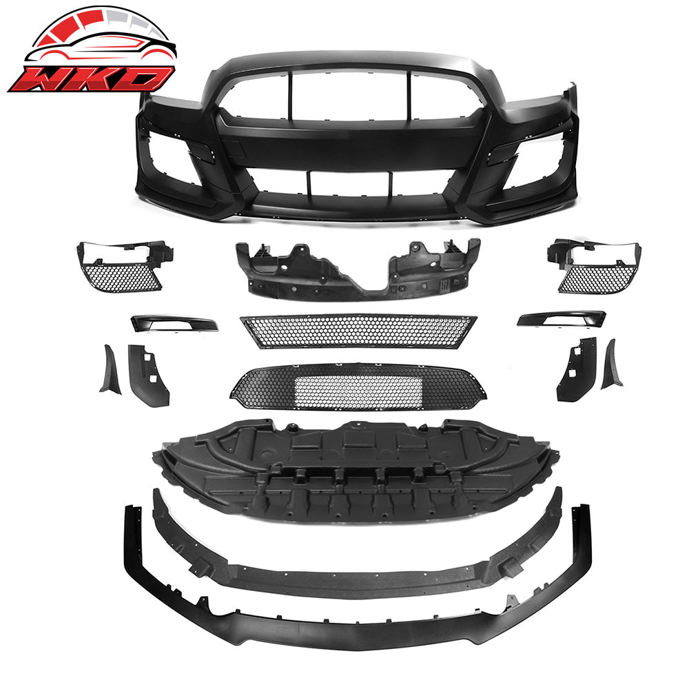 10-14 Ford Mustang GT500 to S550 GT500 Style Front Bumper Cover Conversion | Wholesale