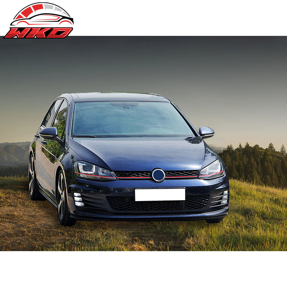 Fits 15-17 VW Volkswagen Golf 7 MK7 GTI Style Front Bumper Cover Grille No PDC