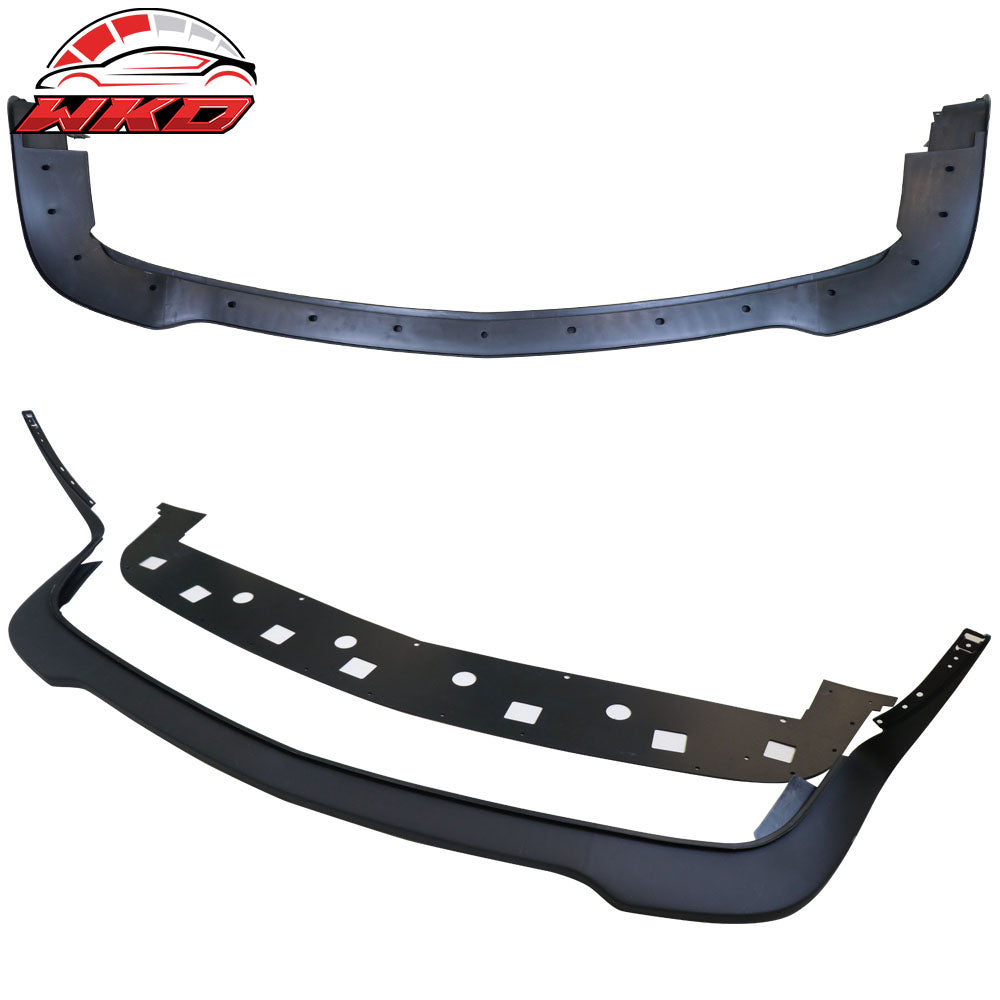 Fits 08-14 Dodge Challenger Front Bumper Cover & SRT Front Lip & Headlights