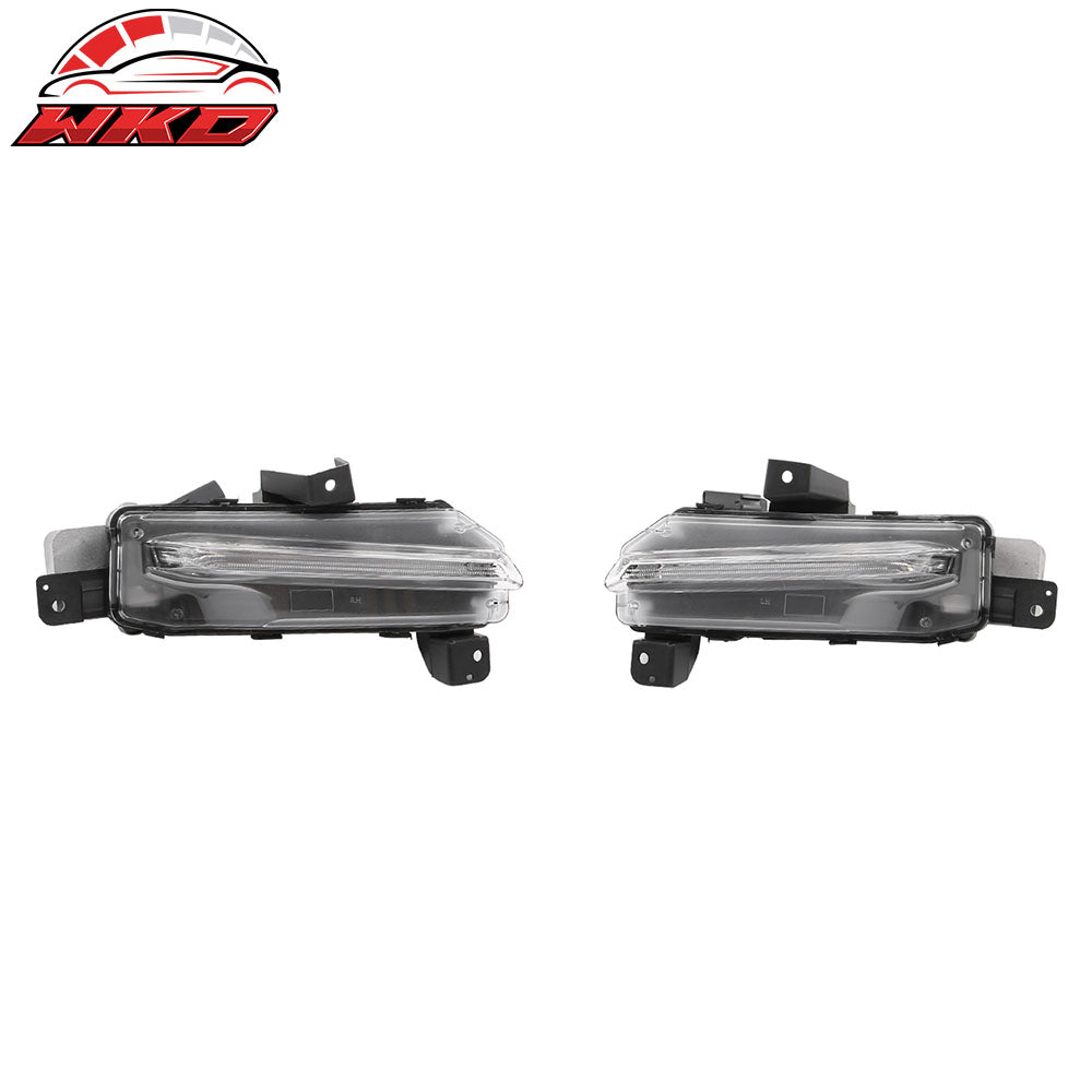 Fits 19-24 Camaro SS Style PP Front Bumper Cover Conversion LED DRL Turn Signal