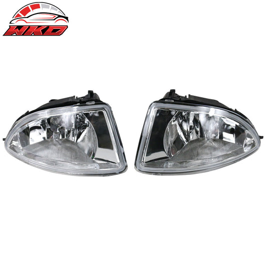 04-05 Honda Civic Factory Front Bumper Fog Lights Lamps Clear Lens | Wholesale