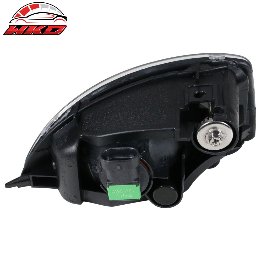 Fits 04-05 Honda Civic Factory Front Bumper Fog Lights Lamps Clear Lens