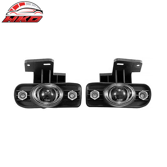 For 99-02 GMC Sierra 00-05 Yukon/ Yukon XL Front Bumper Fog Lights Black Housing | Wholesale