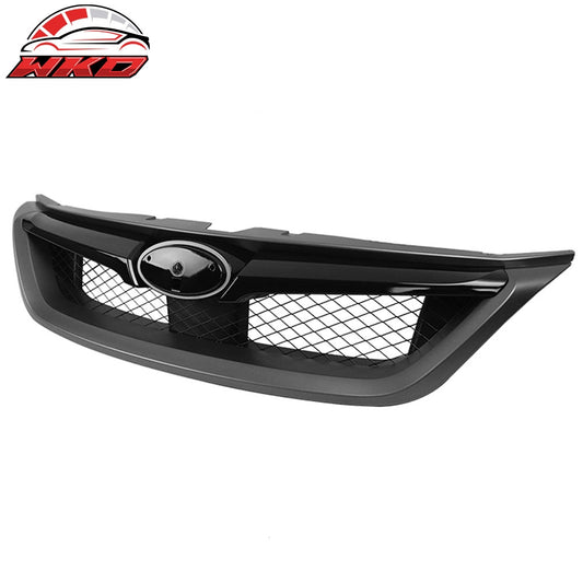 11-14 Subaru Impreza WRX STI OE Front Bumper Grille Gloss Black W/ Gray | Wholesale