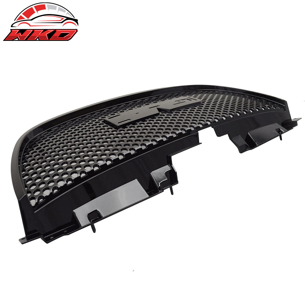 Fits 07-14 GMC Yukon/XL 1500 Denali Unpainted Front Bumper Hood Grill Grille ABS