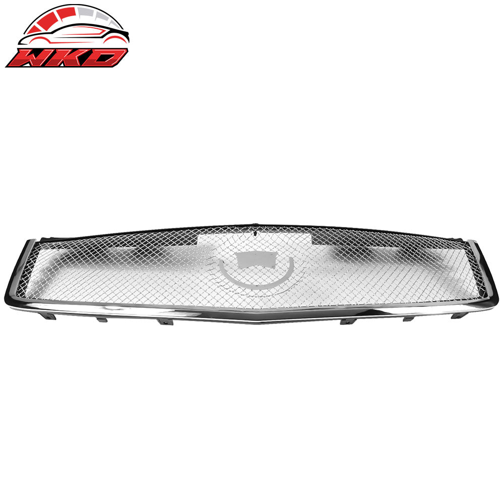 03-07 Cadillac CTS Mesh Style Front Bumper Hood Grille Cover Grill ABS | Wholesale