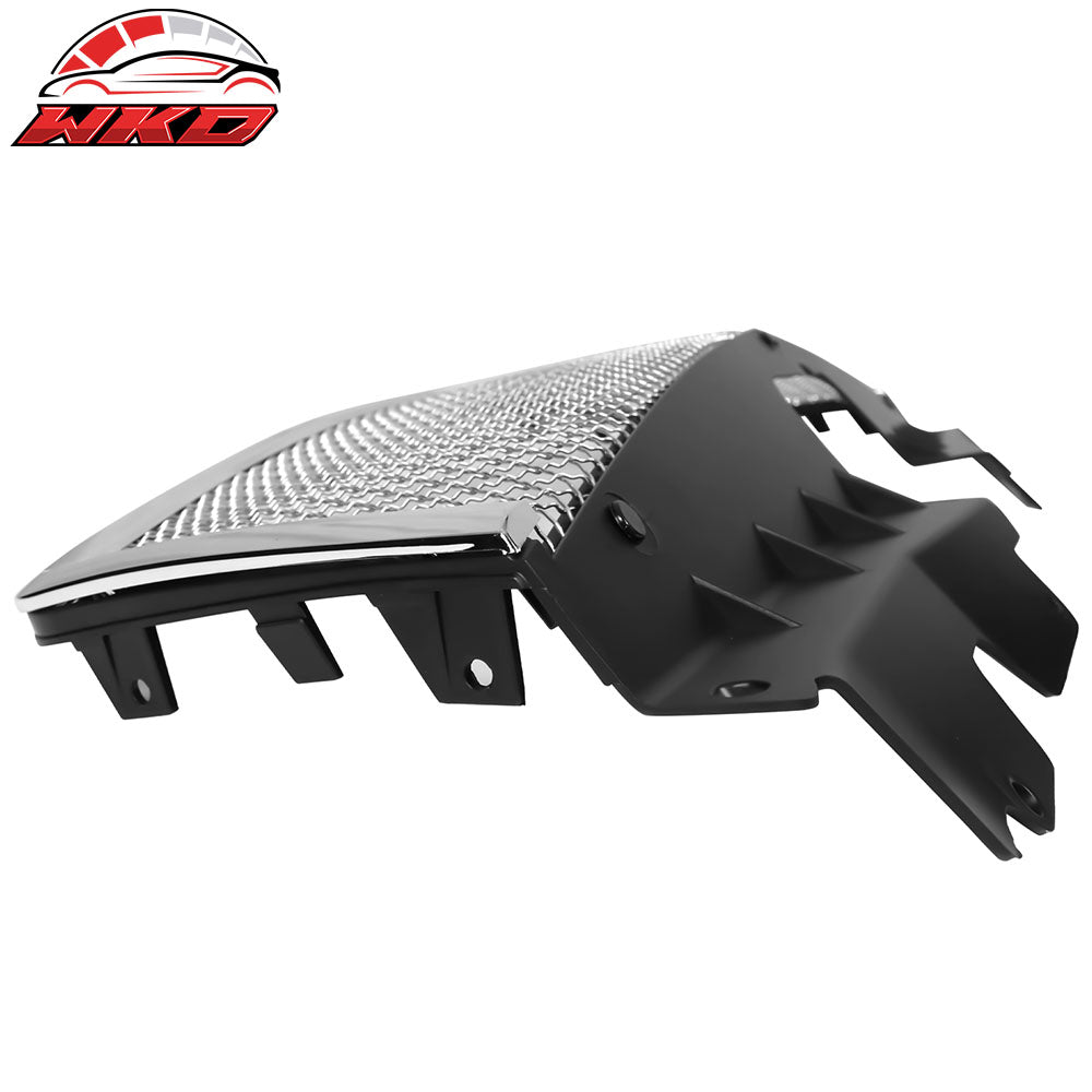 Fits 03-07 Cadillac CTS Mesh Style Front Bumper Hood Grille Cover Grill ABS