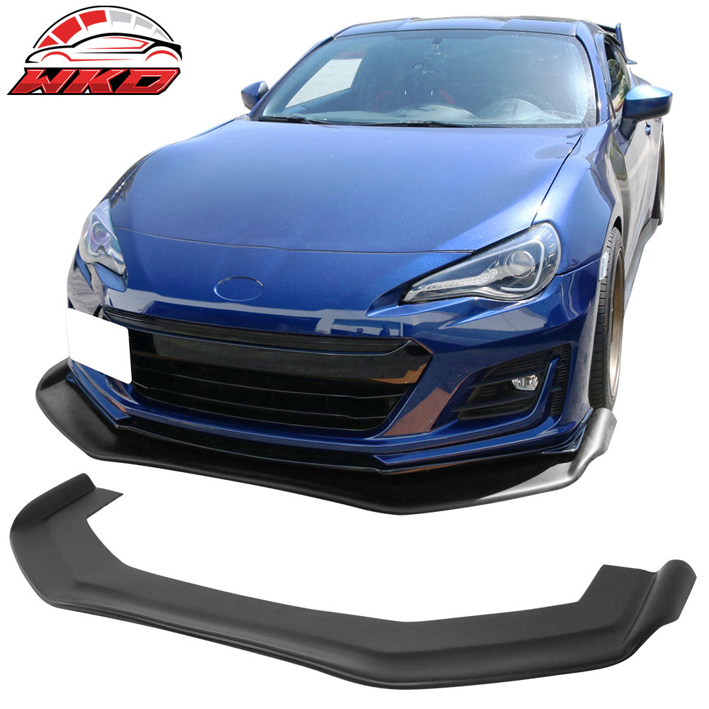 Universal RB Style PP Front Bumper Lip Body Kit Splitter Spoiler Lip Unpainted