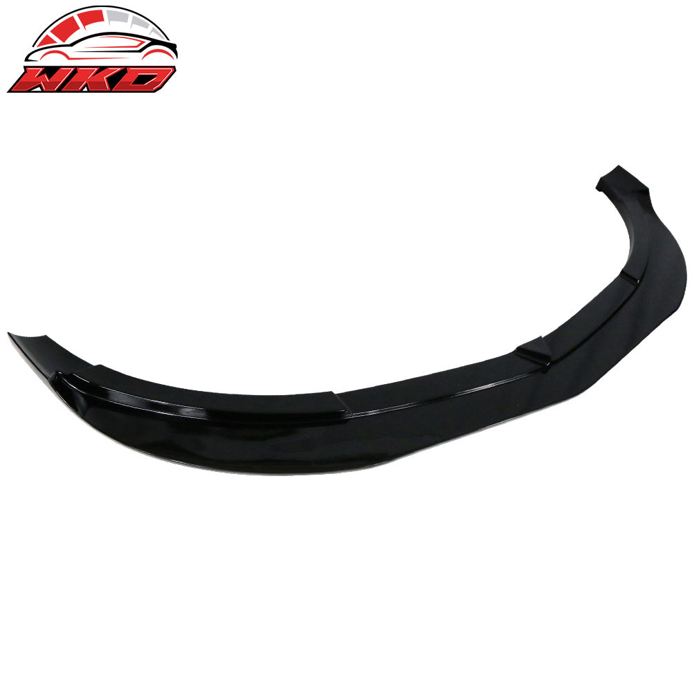 Fits 14-16 Mercedes-Benz C117 CLA Class Revo Style Front Bumper Lip Gloss Black