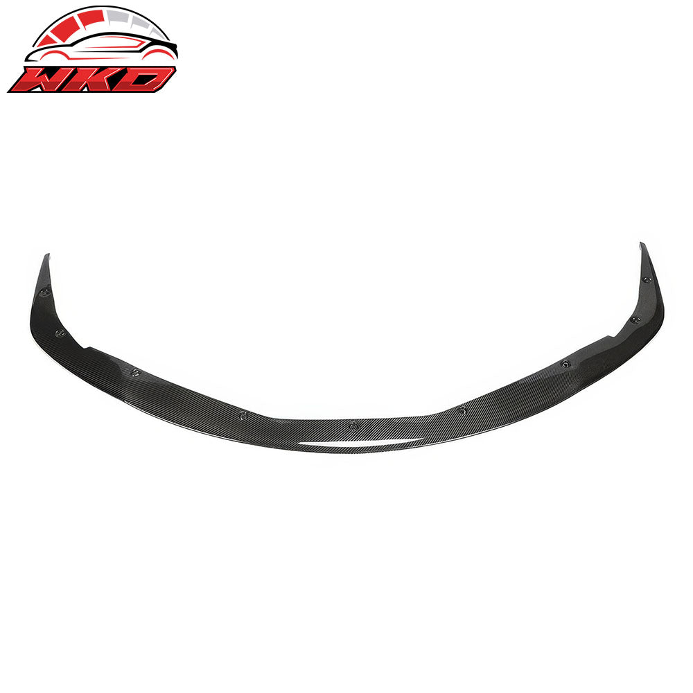 Fits 20-25 Toyota GR Supra A90 A91 IKON Front Bumper Lip Gloss Carbon Fiber CF