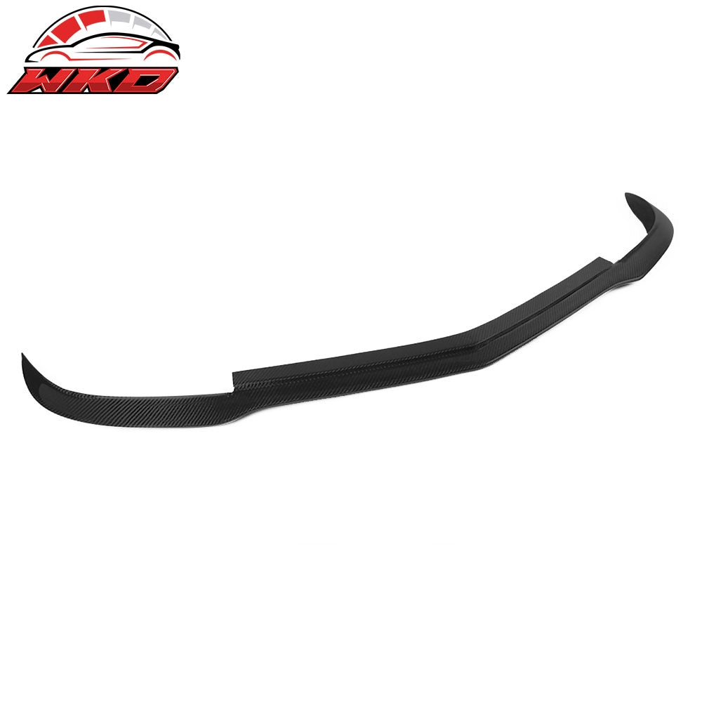 For 12-14 Benz W204 MC Front Bumper Lip Matte Carbon Fiber | Wholesale