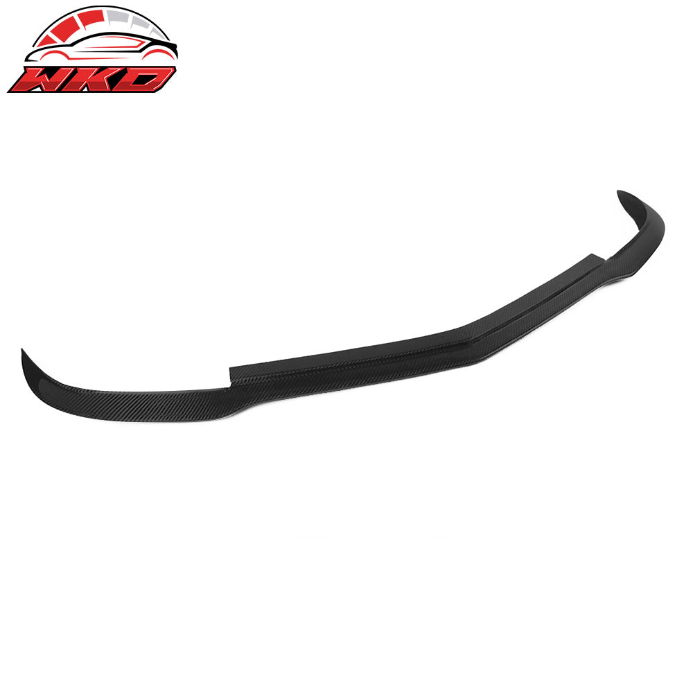 For 12-14 Benz W204 MC Front Bumper Lip Matte Carbon Fiber | Wholesale